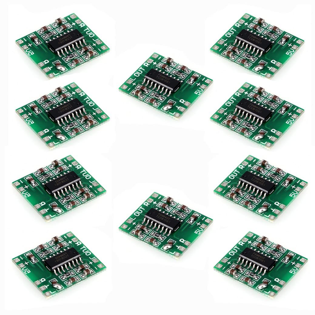SG FLASH PAM8403S DC 5V Class D Mini Digital Amplifier Board Module (Pack of 10) Micro Controller Board Electronic Components Electronic Hobby Kit | (B0C6FGG26P) Amazon Price History, Amazon Price Tracker