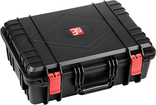 SE ELECTRONICS V Pack Case for sE V Series Drum Microphones - Drum Mic Case Holds 1 V Kick, 3 V Beats, 3 V Clamps, 1 V7 X, 3 Small Diaphragm Condensers Like The sE8 or sE7 & More