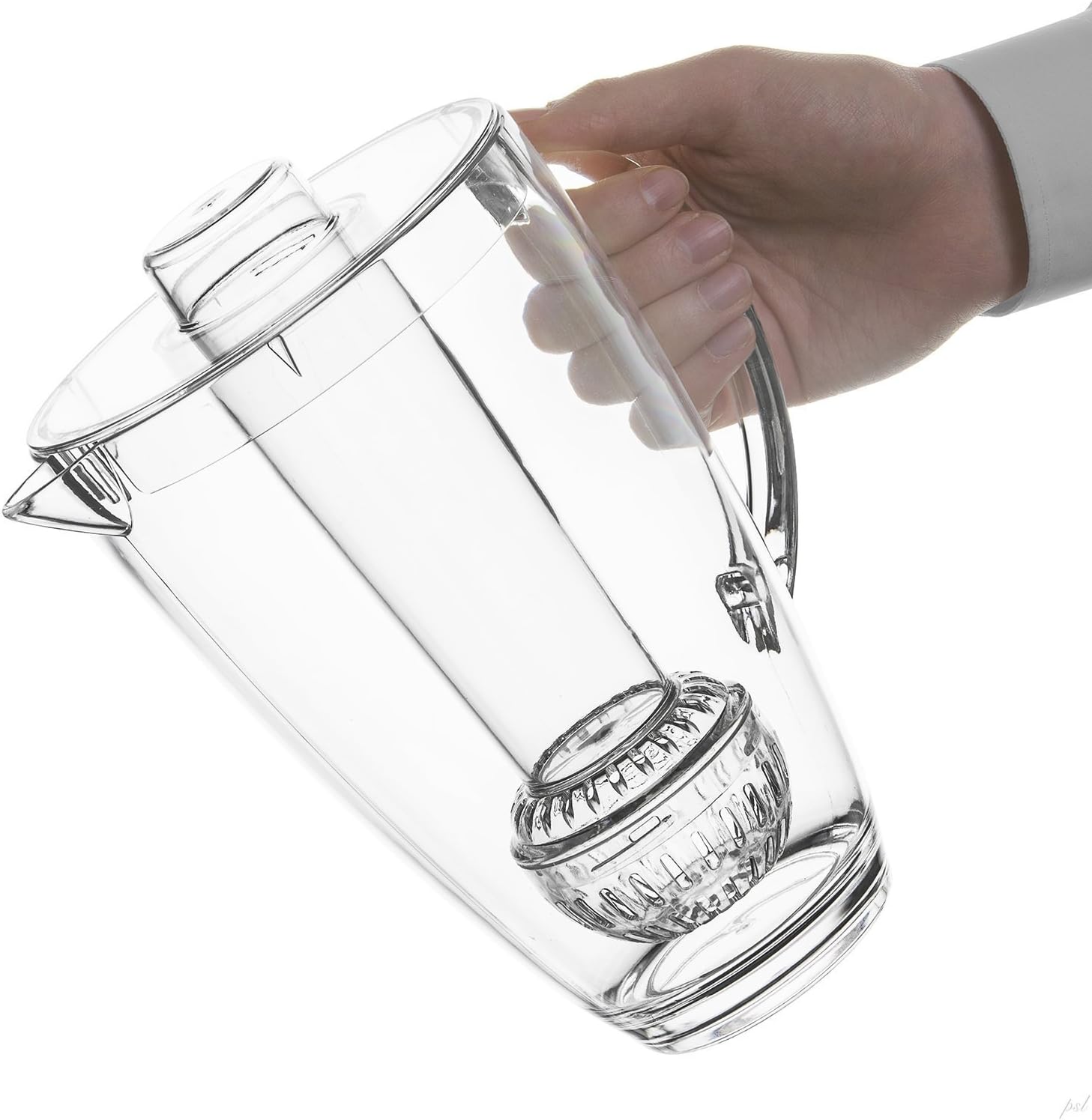 Jumbl Tea Infuser Water Pitcher. Plastic Pitchers with