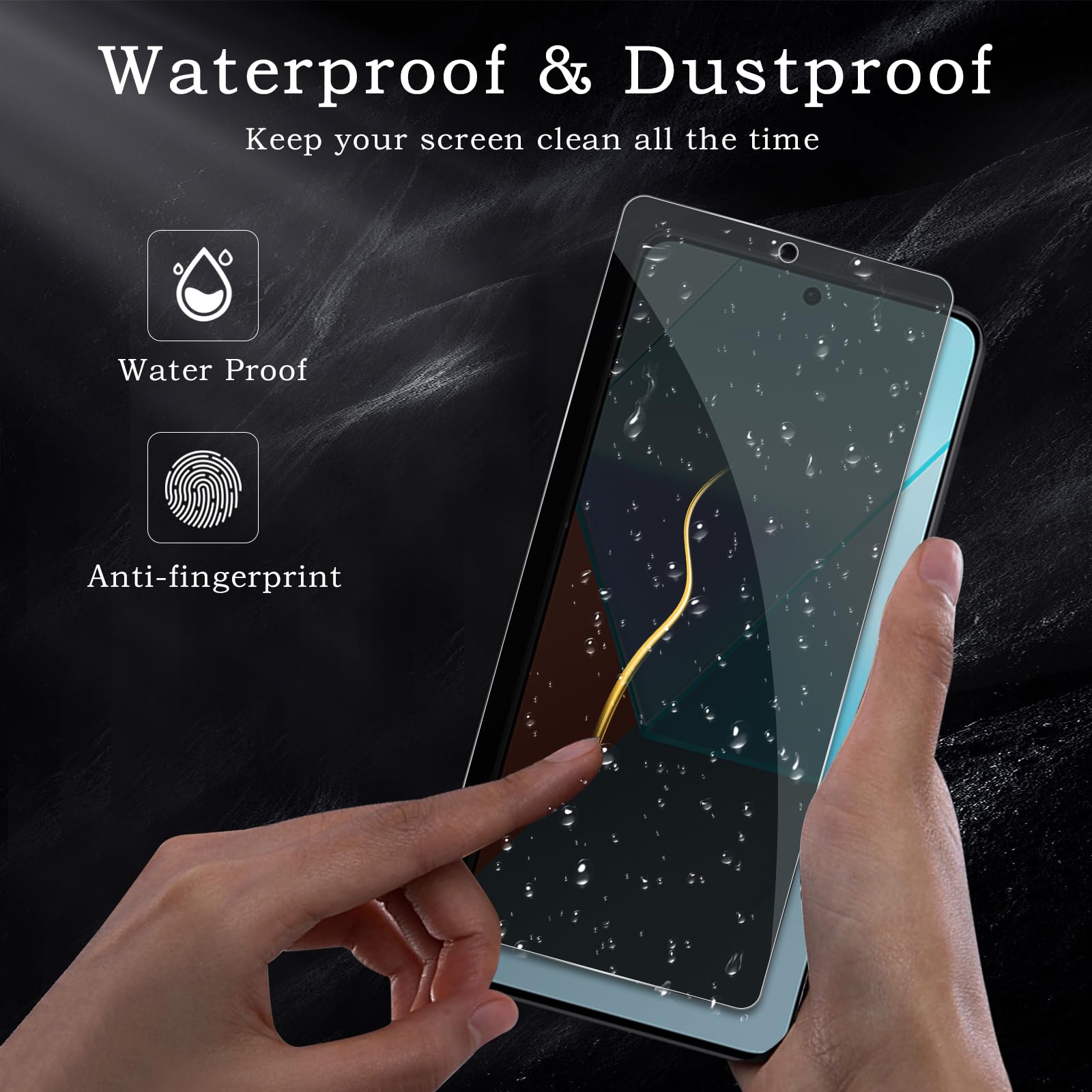 Matte Ceramic Privacy Screen Protectors For Xiaomi Redmi Note 10 9 8...