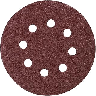 P-43561 Hook and Loop Backed Abrasive Discs - 5" Red
