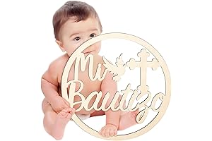 Mi Bautizo Wooden Sign: A Timeless Keepsake for Your Special Day