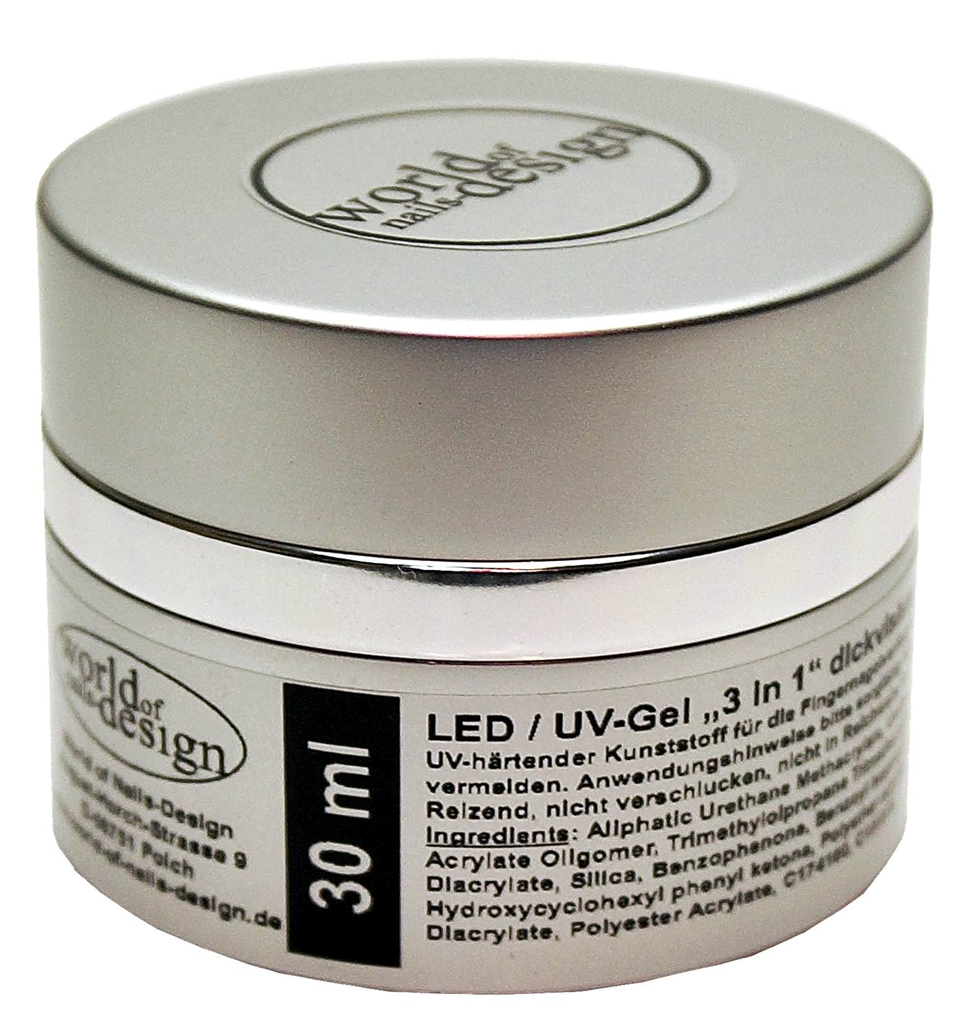 LED/UV-Gel 3 in 1 World of Nails-Design 30ml Allround…