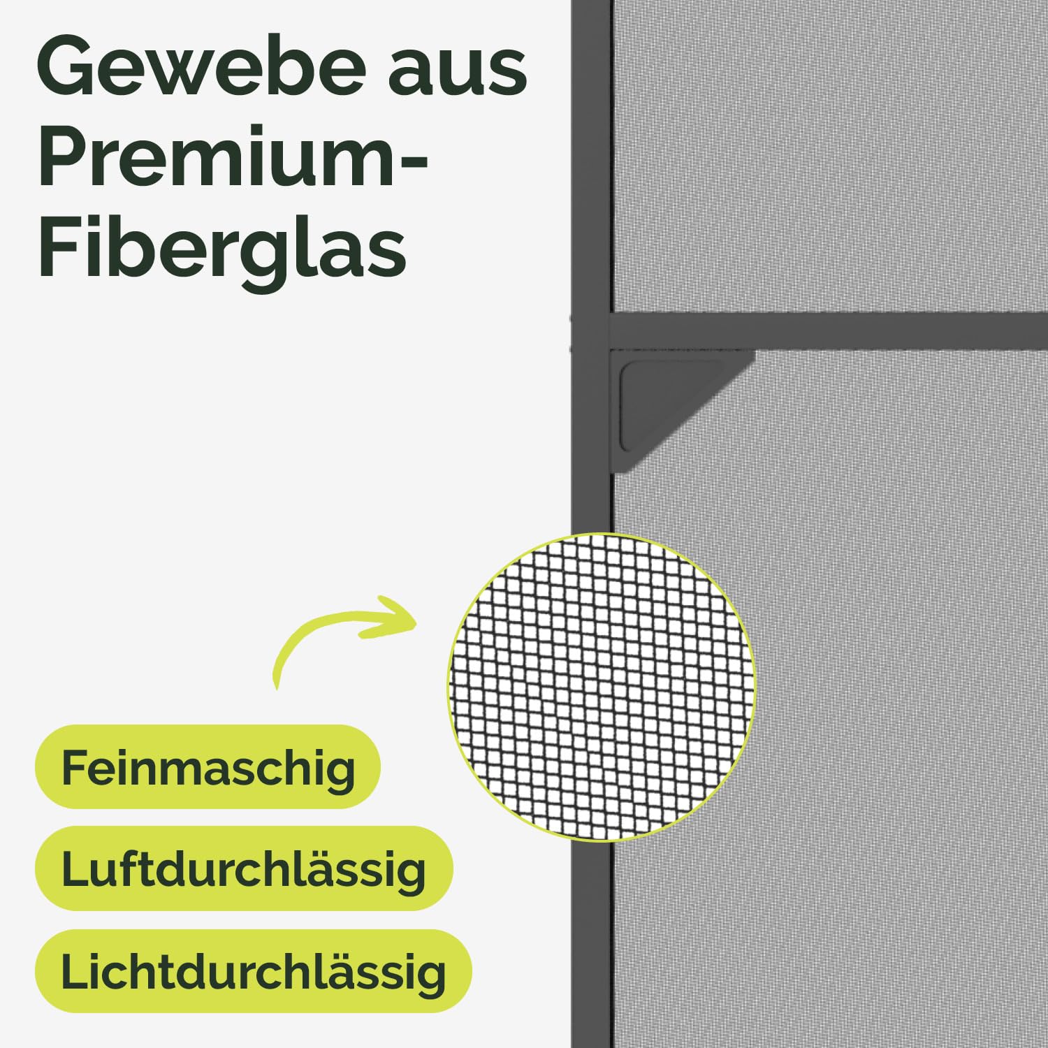 Nematek Insektenschutz Tür Teleskoprahmen - schmale Fliegengitter Tür mit Rahmen für Balkon & Terrasse - teleskopierbare Fliegengitter Tür - Montage erfolgt ohne Zusägen (Anthrazit, 100 x 210 cm)