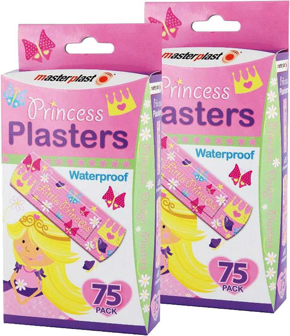 Pirate & Princess Design Waterproof Latex Plasters for Children Kids Plasters with Exciting Theme Bright Colourful Pattern 150 Pack (Pirate) - Image 4