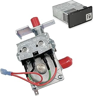 31098 Valve 12VDC Top SML Fit for Wedgewood Atwood Furnaces AFSAD AFSD AFMD DFMD DFLD DFSD, etc.3/8" NPT Outlet Ports Gas Heater RV Furnace Heater Valve