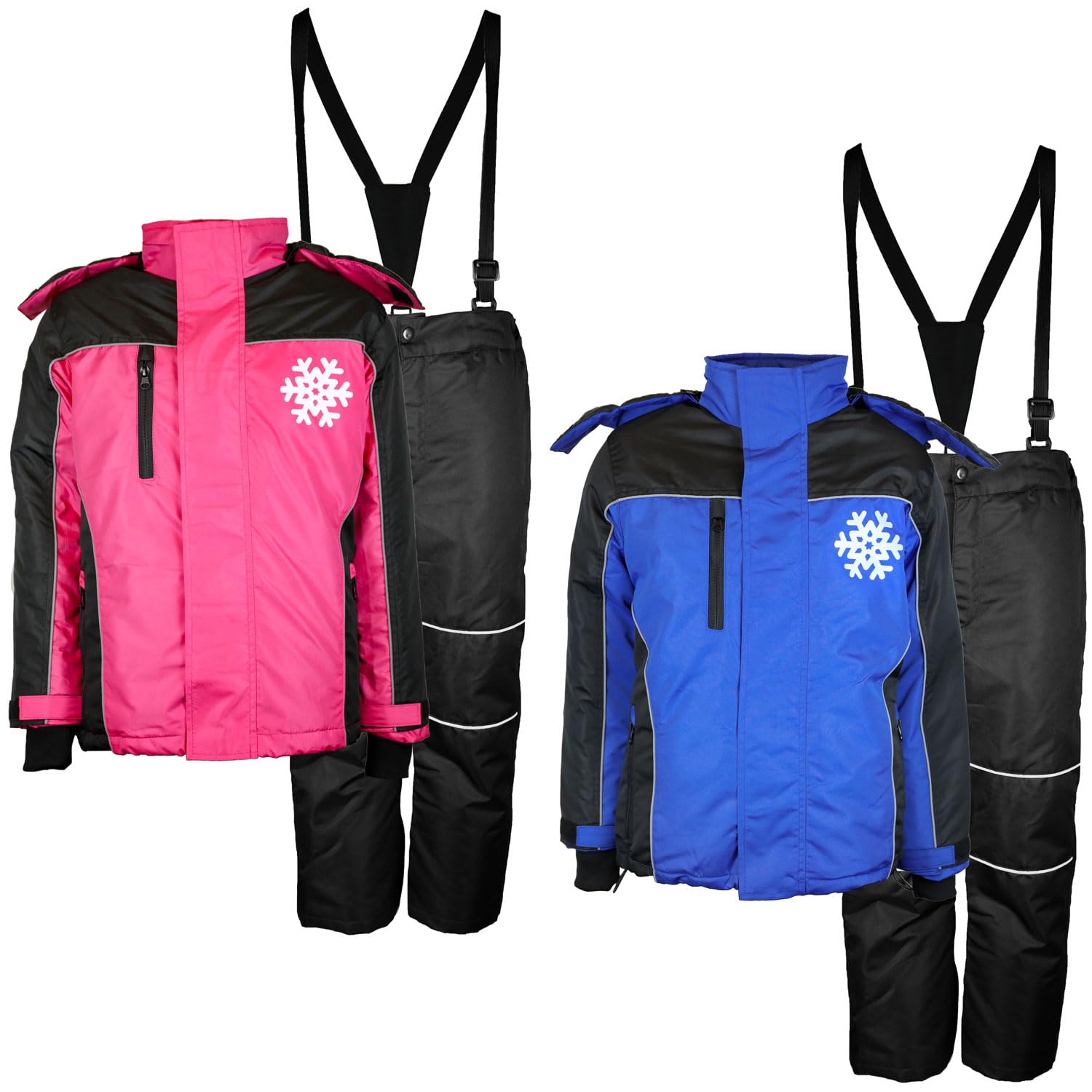 Kinder Skianzug 2tlg Set Skijacke mit Skihose Mädchen Jungen - Schneeanzug Olli zweiteilig