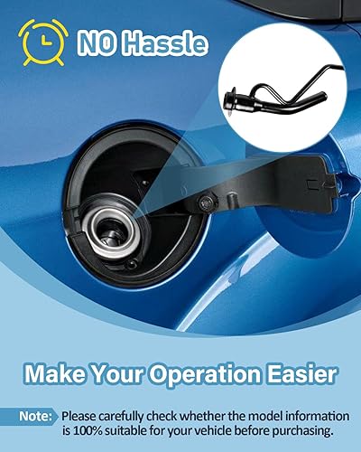 Miniatura 5 de ECCPP F81Z9034NA - Cuello de llenado de tanque de combustible de gas para manguera de tanque de gasolina apto para 1999-2004 para Ford para F-250