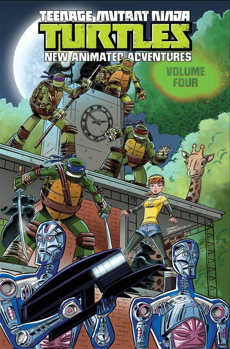 Teenage Mutant Ninja Turtles: New Animated Adventures Volume 4      Paperback – Illustrated, January 5, 2015