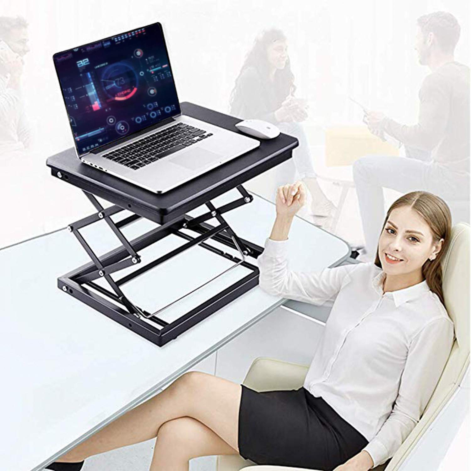 Buy Height Adjustable Laptop Stand for Desk, Standing Desk, Stand Up
