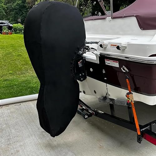 Miniatura 8 de Oceansouth Mercury Outboard Storage Full Cover 75HP-115HP - 4 STR 4 CYL 2.1L 20" 2010-2023