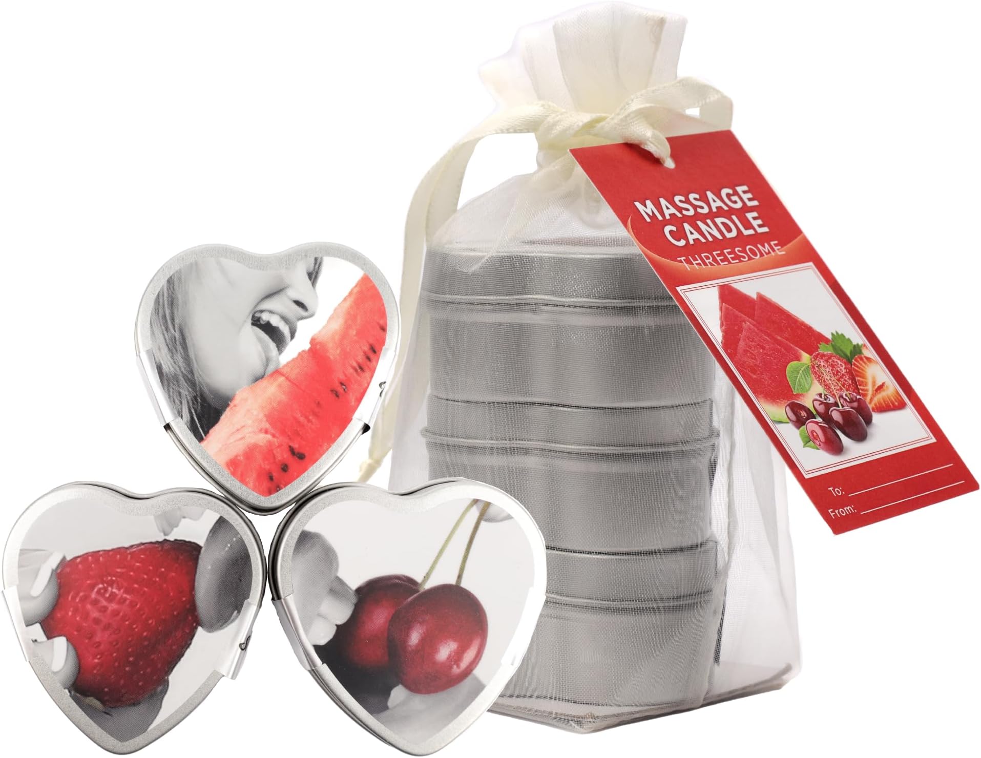 Earthly Body Edible Massage Candle - 4 oz - 3-in-1 Formula Can Be Used as a Candle, Oil & Moisturizer - Smooths & Nourishes Skin - Vegan, Cruelty Free