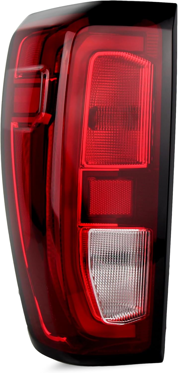 Halogen Tail Lights Compatible with 2019-2025 GMC Sierra 1500/2500HD/3500HD PRO/SLE/Elevation Taillights with Bulbs and Harnesses Left Driver Side TaillightsOEM:GM2800309 84968736