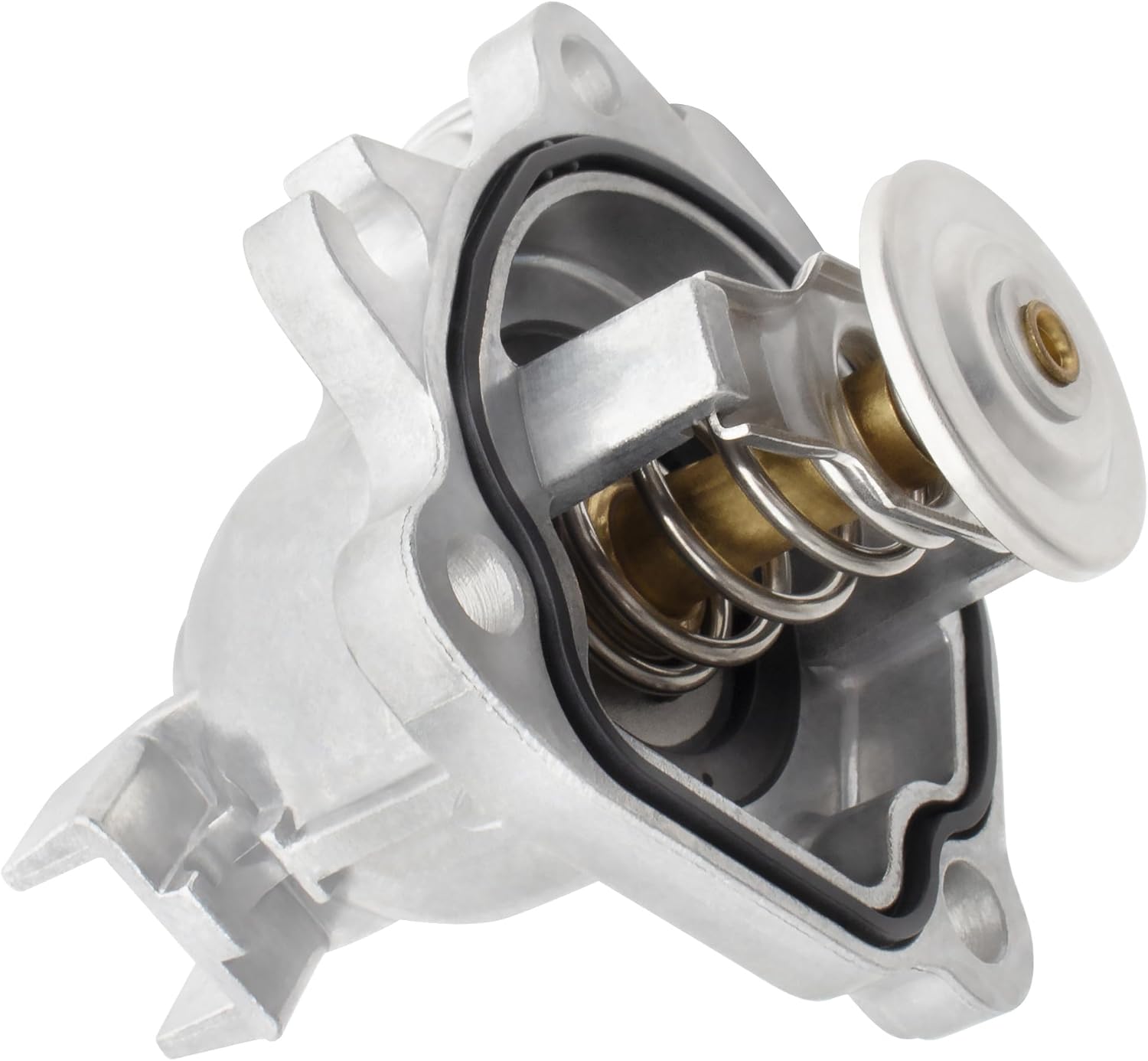 BOXI 902-5189 Engine Coolant Thermostat Housing Assembly Fits for Mercedes-Benz GL350 GLE350d GLS350d ML350 ML400 R350 S350 / 6422002315 6422001915