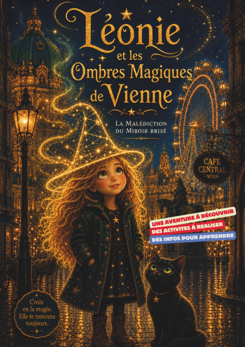 LÉONIE et LES OMBRES MAGIQUES de VIENNE: Les Aventures enchantées d'une Jeune Sorcière ** Activités ** Livre illustré ** Informations éducatives