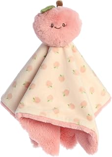Ebba™ Adorable Precious Produce™ Peach Luvster™ Baby Stuffed Animal - Bright & Colorful Design - Security and Sleep Aid - Pink 13 Inches