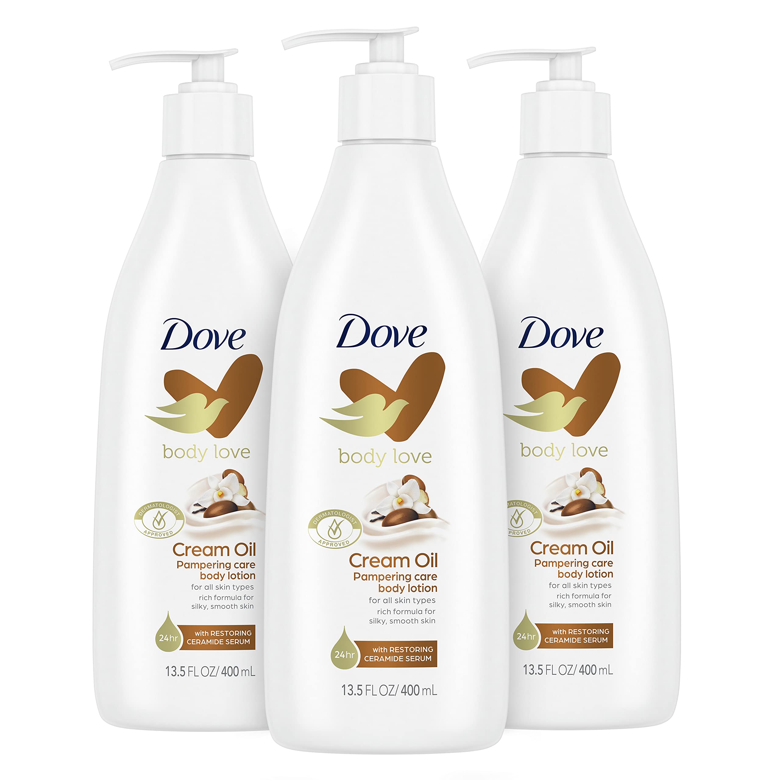 Buy Dove Body Love Pampering Body Lotion for Silky, Smooth Skin Shea