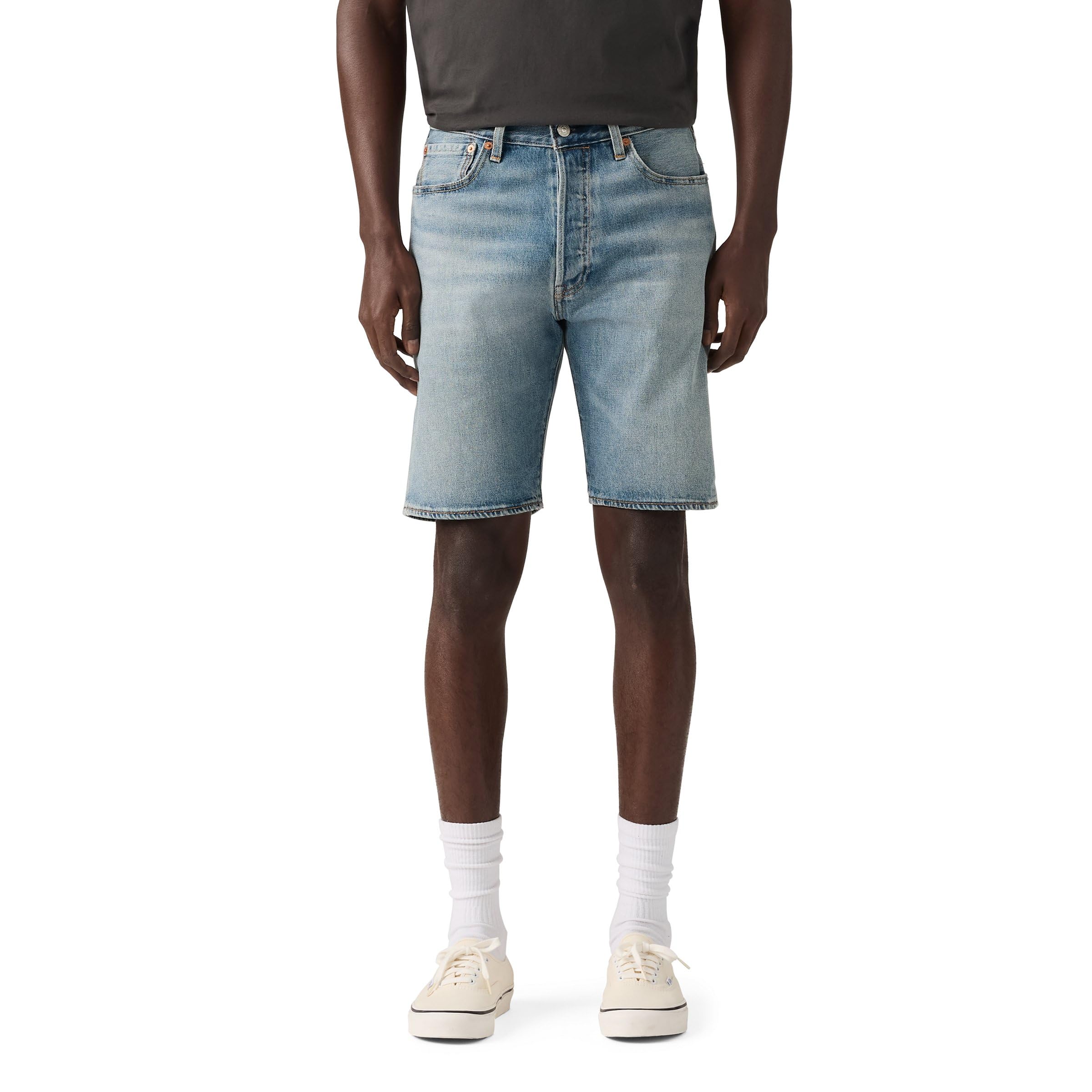 Levi's 501 Original Denim Shorts, Blue, Size 32, Men