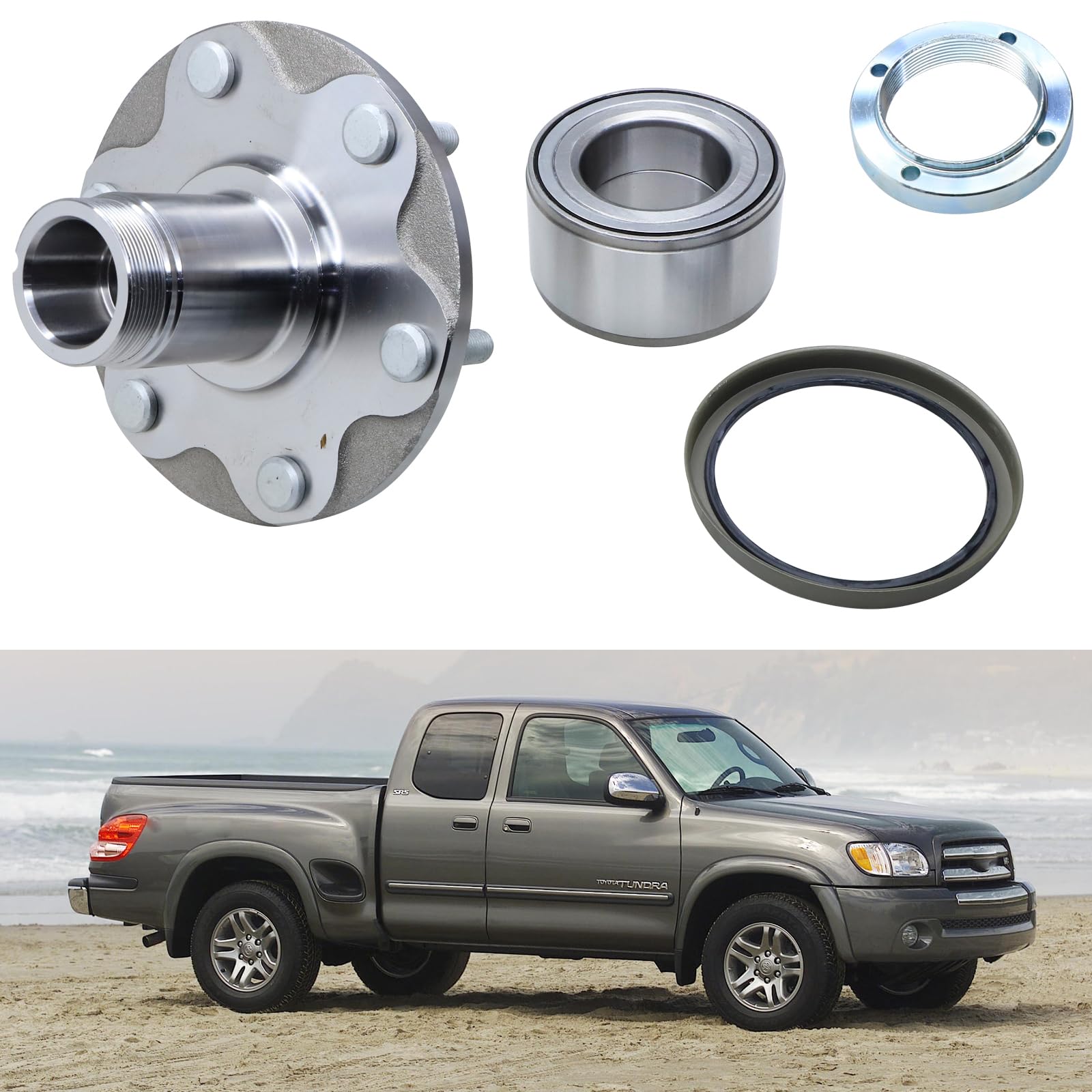 Amazon.com: Front Wheel Hub Wheel Bearing Kit WH5170112W