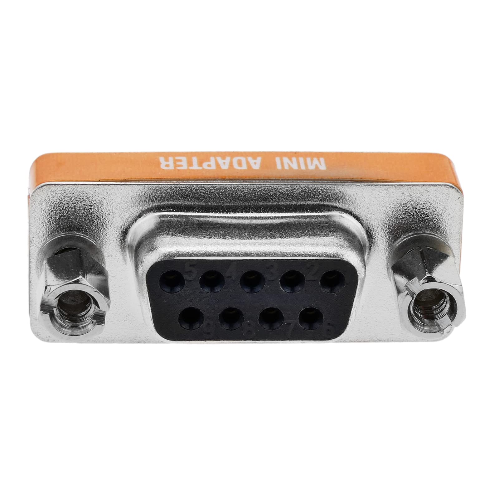 BeMatik Mini Adattatore Seriale DB9 Maschio-Maschio – Connettore Compatto In Metallo Per Porta Seriale