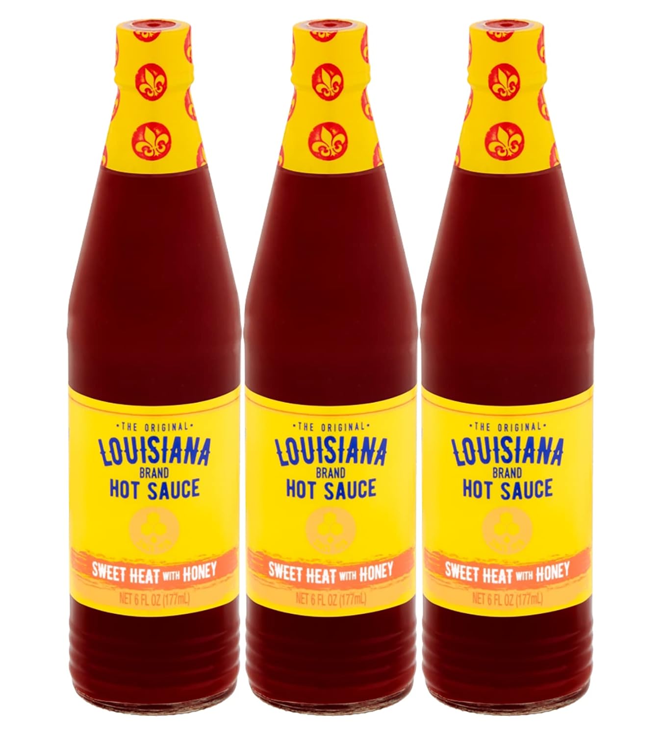 Louisiana Brand Hot Sauce, Sweet Heat with Honey Hot Sauce