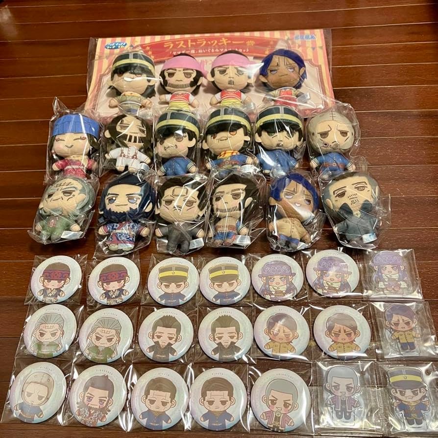 ゴールデンカムイ　セガ　ラッキーくじ　Ｐａｓｔｅｌ Ａｒｔ Ｃｏｌｌｅｃｔｉｏｎ セガ ラッキーくじ TVアニメ『ゴールデンカムイ』 Pastel Art