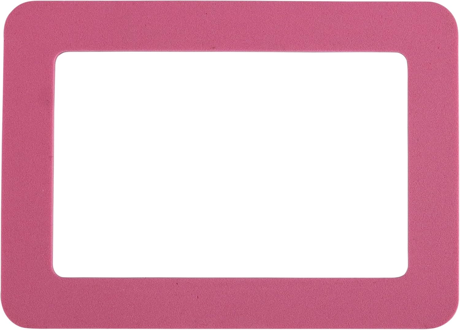 Iconikal 6-Pack Magnetic Photo Frames Pink 4 x 6 Encompases and Holds
