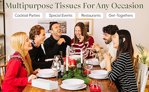 Miniatura 8 de 200 toallas desechables de lino para invitados, toallas de mano de papel para baño, toalla de papel blanca como tela - Servilletas de mano de cóctel