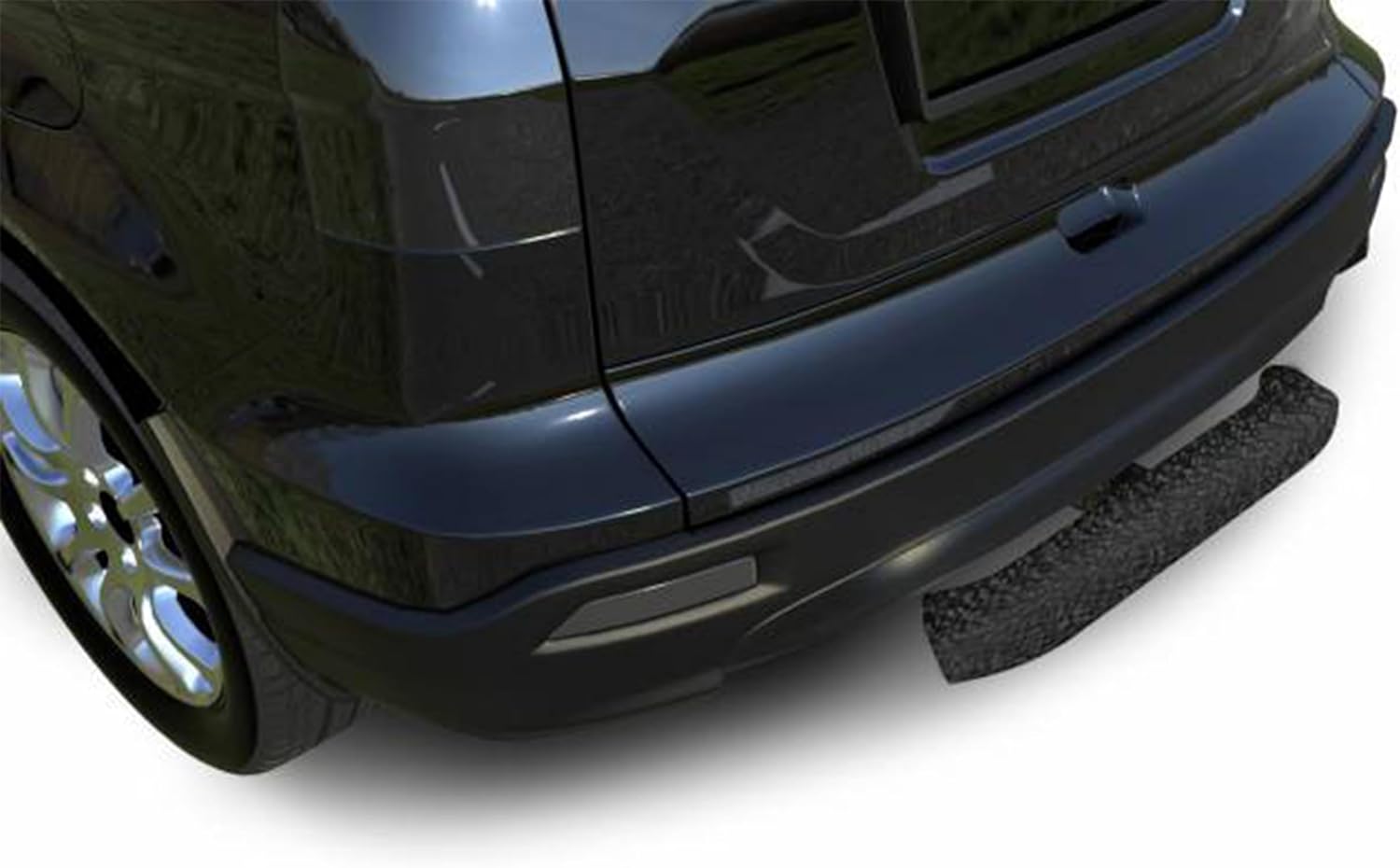 Black Horse Off Road 2" Inlet,28" Length Black Razor Tow Hitch Step Rear Bumper Guard Protector Compatible with All Truck,SUVs Equipped with 2" Receivers Come with Hitch pin & Anti-Rattling kit RAZ28T