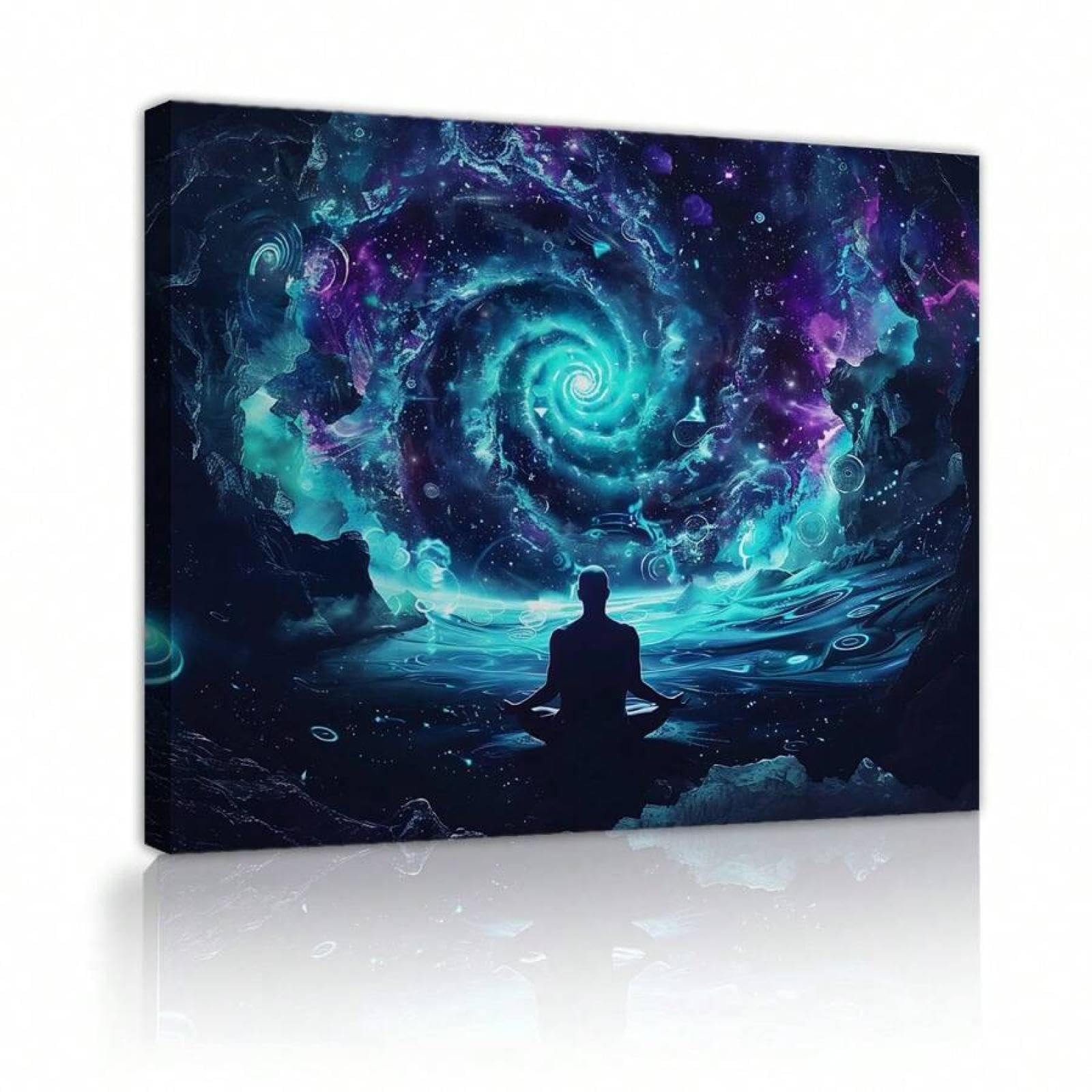 Peinture de motivation Bouddha pour retrouver la serenite