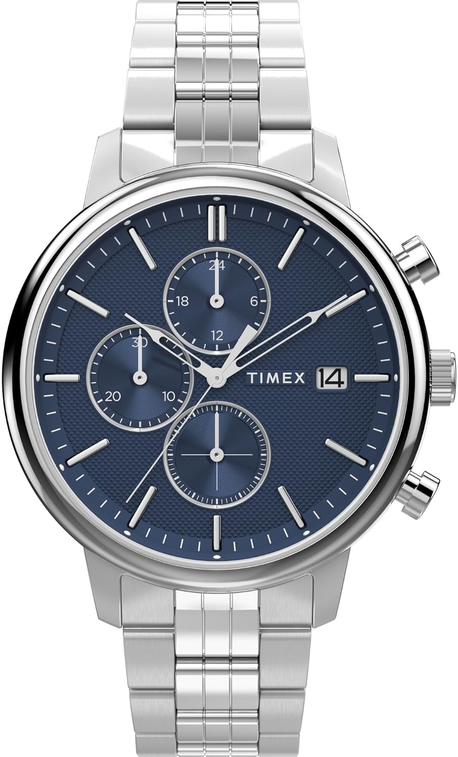 Timex Men’s Chicago Day-Date 45mm Watch