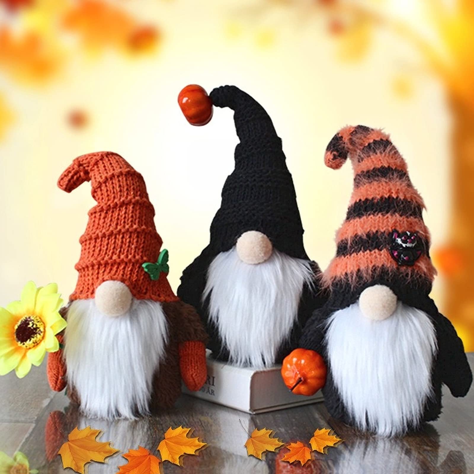 Amazon.com: Fall Harvest Gnome 3Pcs Thanksgiving Decorative Sun