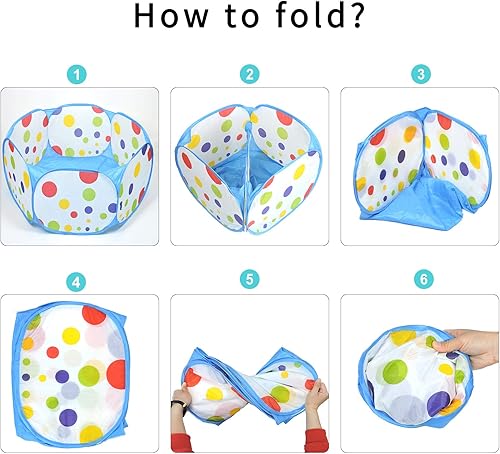 Miniatura 9 de WishLotus Corralito de juegos para animales pequeños, valla de ejercicio portátil para mascotas al aire libre, valla de alambre de metal emergente