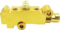 Vista 1 de Válvula de Combinación-Dosificación de Latón PV4, Sistema de Frenos de Disco-Disco PV71 172-1361 Compatible con Ford Chevy Mopar, Válvula