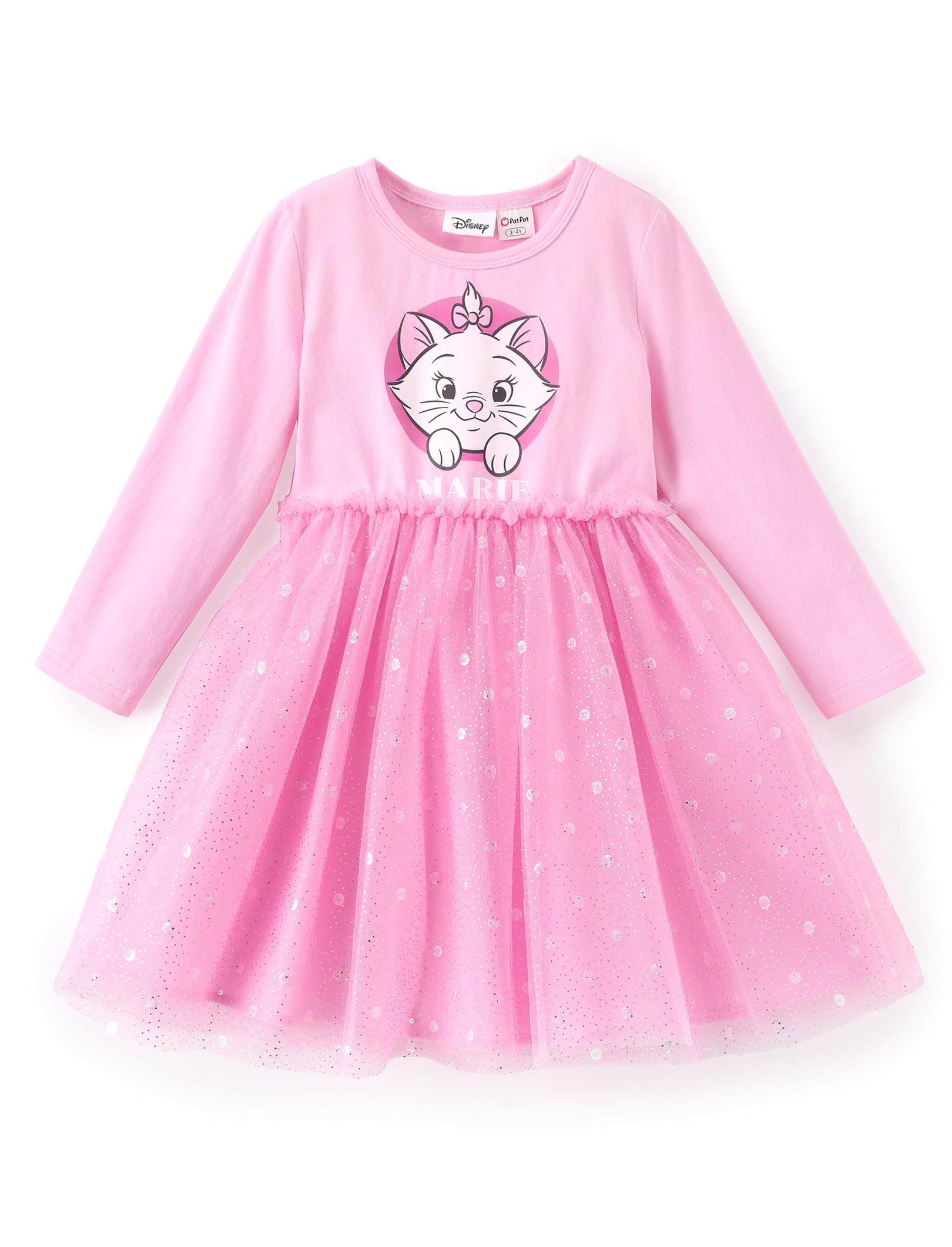 Disney Girls' Tulle Tutu Dress Birthday Party Outfit Toddler to Big Kid