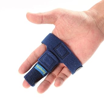 Splint Brace Protectors Hands Adjustable Full Splints, Middle Support - Tendon Release Blue