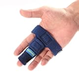 VORCOOL Splint Brace Protectors Hands Adjustable Full Splints, Middle Support - Tendon Release Blue
