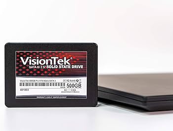 Amazon.co.jp: VisionTek 500GB PRO XTS 7mm 2.5インチ SATA III 内蔵