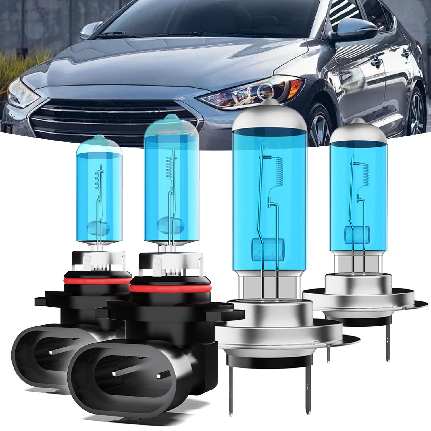 TTDBDAN Halogen Bulbs (2017-2018, 4-Pack)