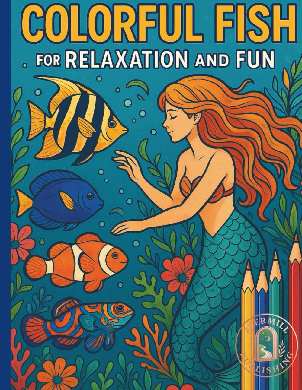 Underwater Serenity: An Adult Coloring Book for Relaxation
