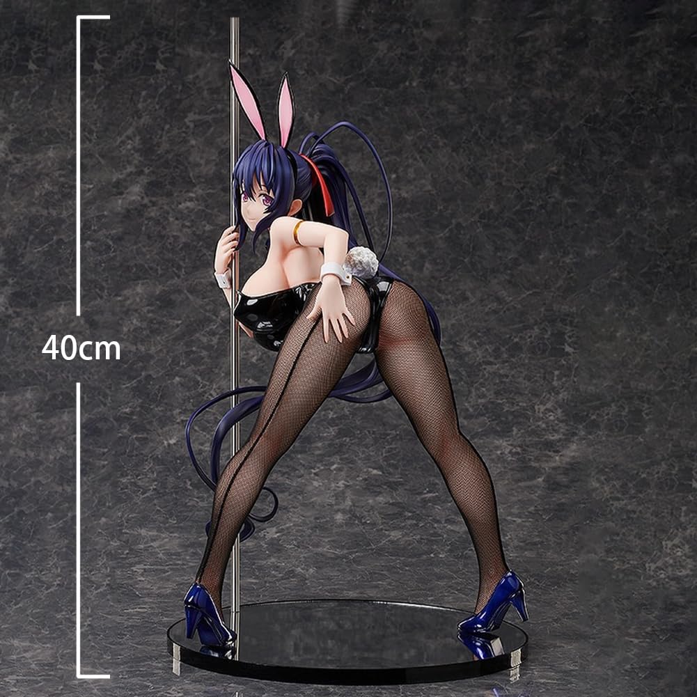 Anime Bunny Girl Figur 1/4 Tanzende Pose Akeno Himejima Figur PVC Modell Desktop Dekoration Sammlerstück Geschenk 40 cm