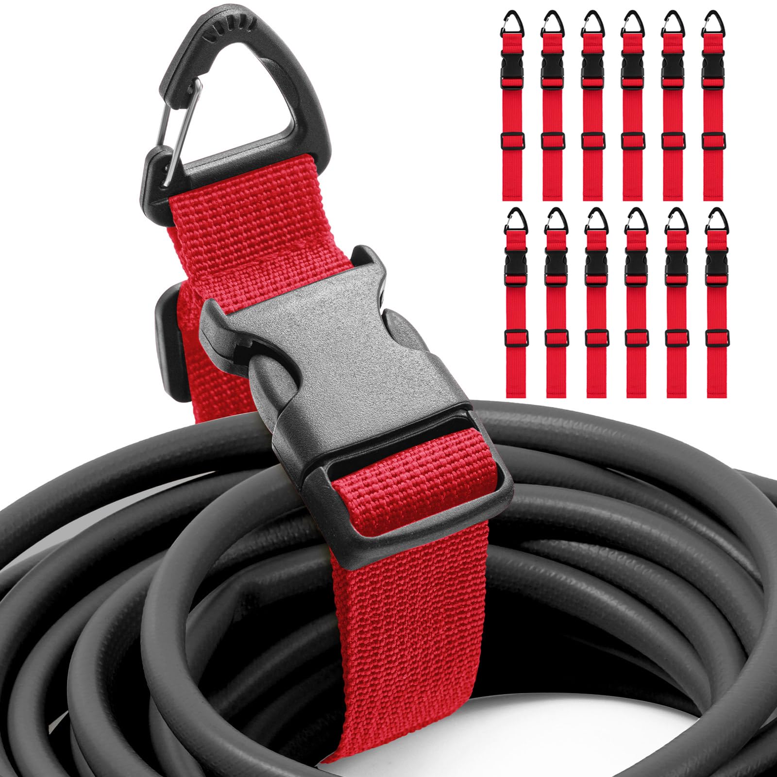 Cord Organizer Straps - Keep Cables Tidy -19