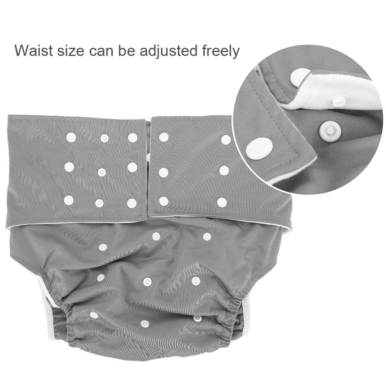 Taschenwindel für Erwachsene, Wiederverwendbare, Waschbare Windelhülle für Bequeme Babypflege mit Verstellbarer Passform in 5 Farben