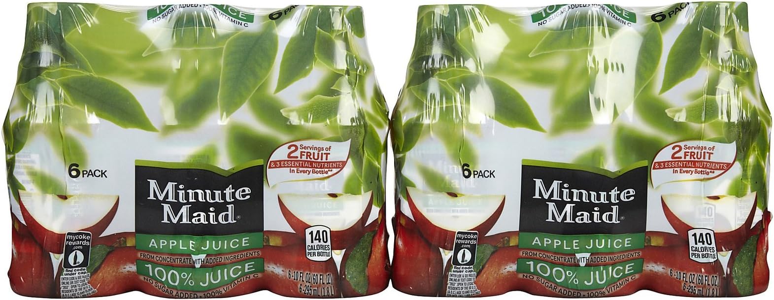 Juices To Go 100% Juice Apple 10 Oz - 4 Pack