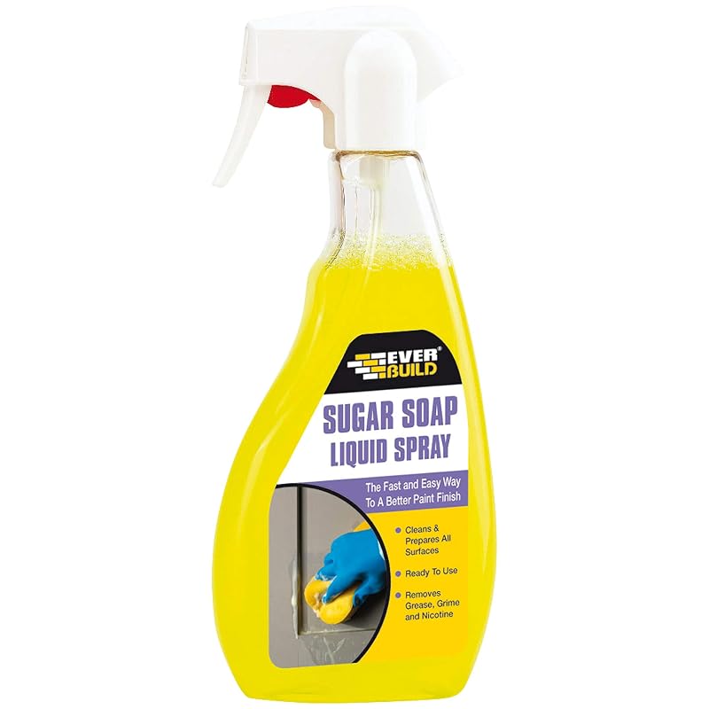 EveRBUILD Sabonete de açúcar em spray com gatilho, 500 mL