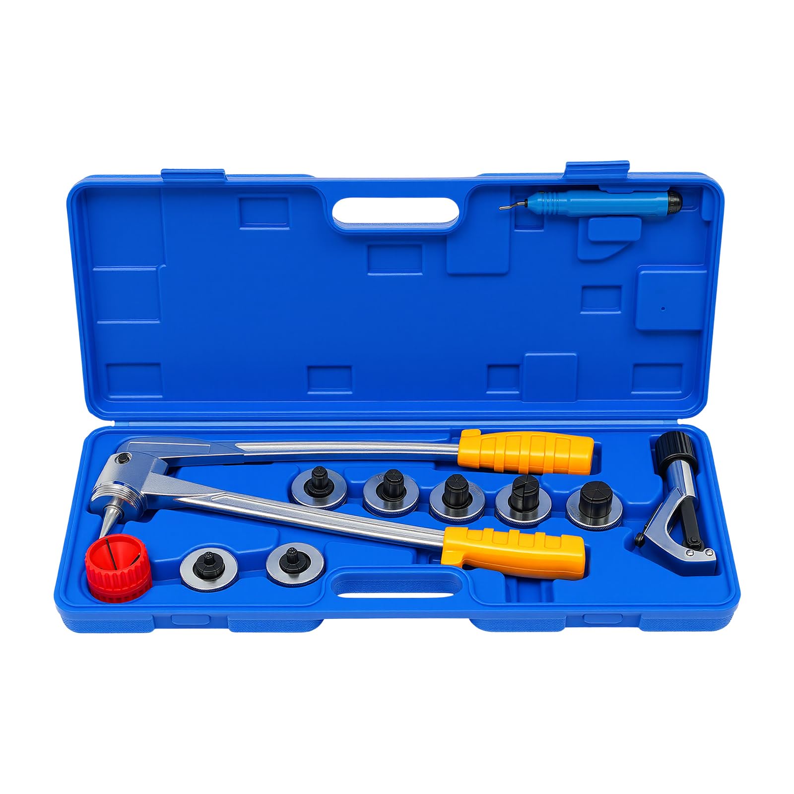 Kit manual de expansión de tubos de cobre, tubo expansor manual de 10–28mm para expansión de tubos de cobre, kit de expansión de tubos manual