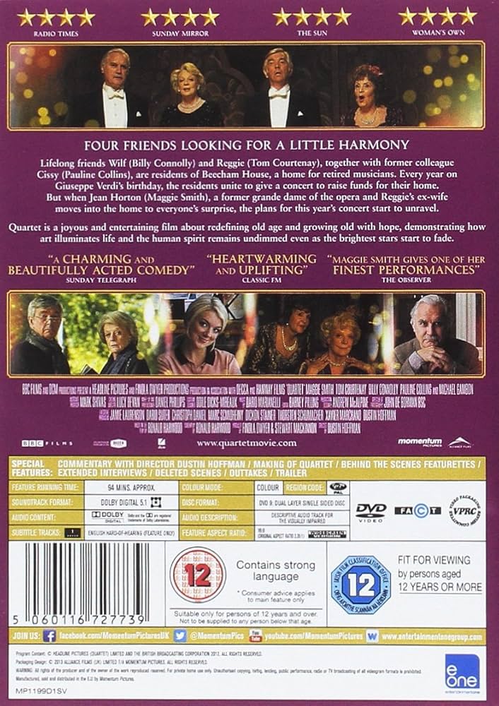 Amazon.com: Quartet [DVD] : Movies & TV