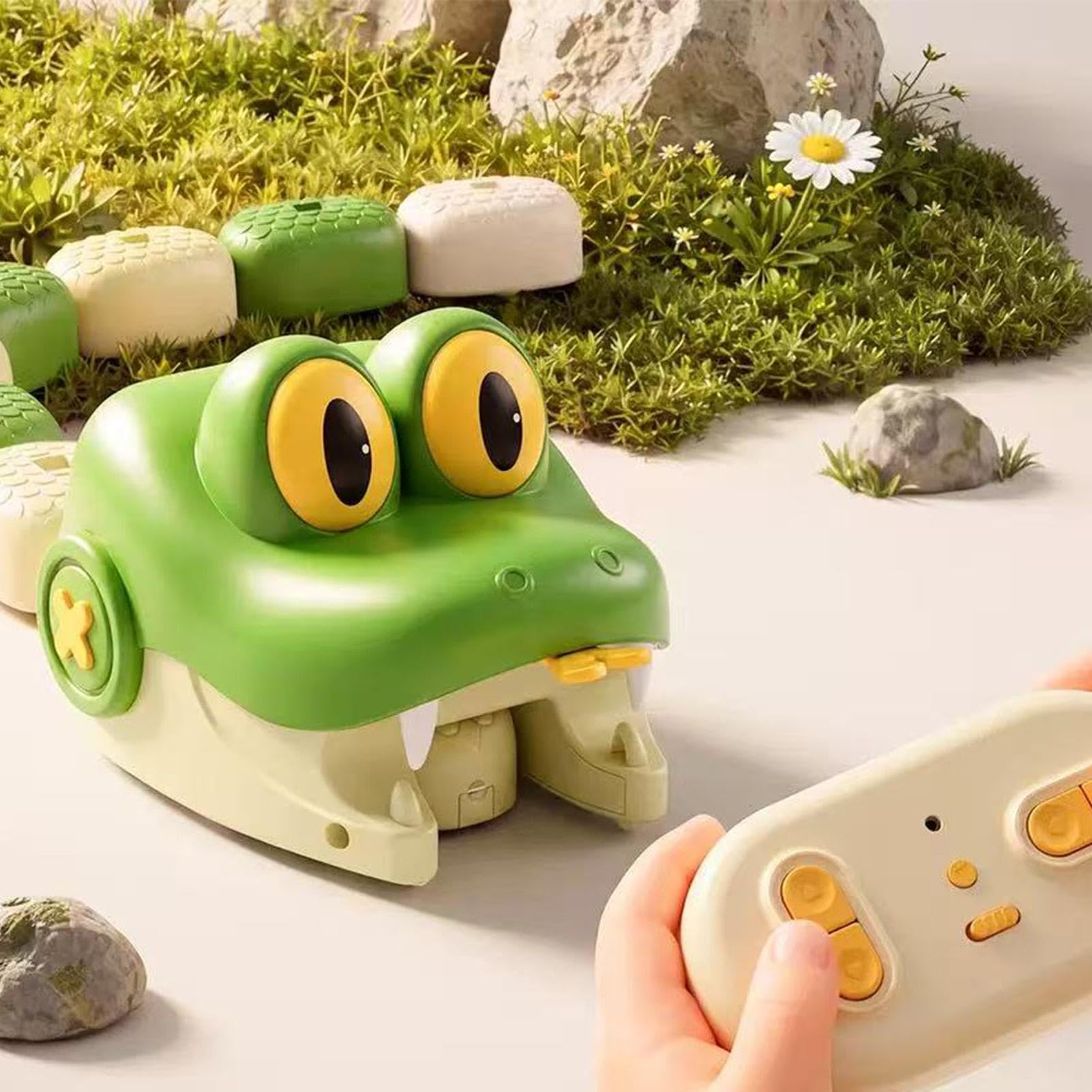 Serpente Con Radiocomando Auto Animale Elettronica Interattiva e Divertente