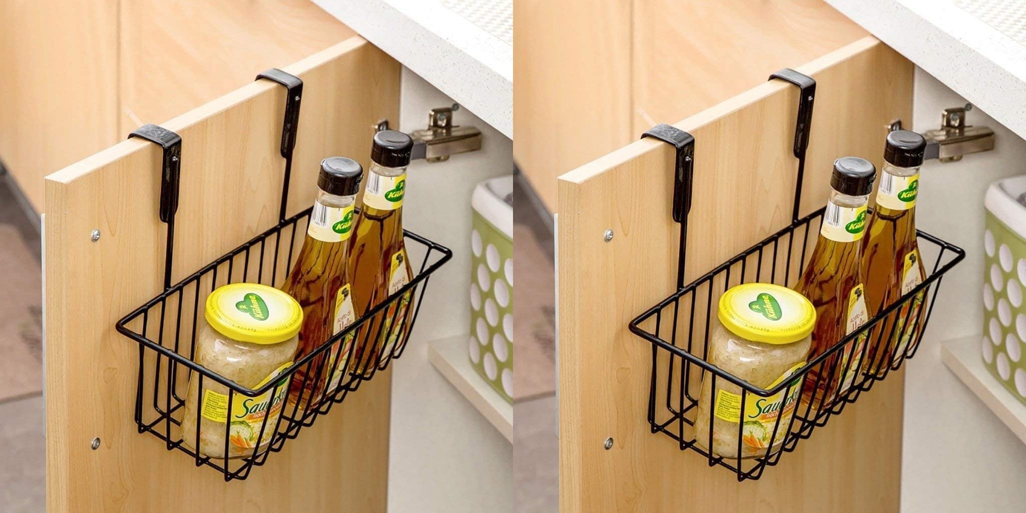 See full amazon price history chart for TechSrmaji Metal Over Door Hanger Basket | Stylish and Practical Kitchen Hanging Mesh Baskets for Storage | Under Shelf Cabinet Storage | Perfect for Organizing Your Kitchen (Black, Pack of 2) TechSrmaji Metal Over Door Hanger Basket | Stylish and Practical Kitchen Hanging Mesh Baskets for Storage | Under Shelf Cabinet Storage | Perfect for Organizing Your Kitchen (Black, Pack of 2) (B0C14NJ8SM) Amazon Price History, Amazon Price Tracker