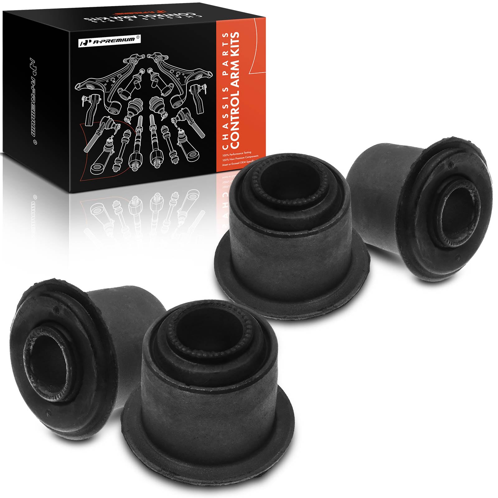 Amazon.com: A-Premium 4 x Front Upper Control Arm Bushing Kit